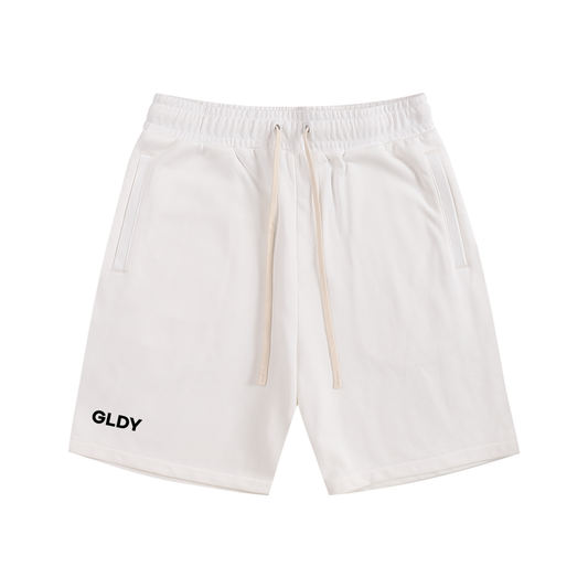 White GLDY Shorts