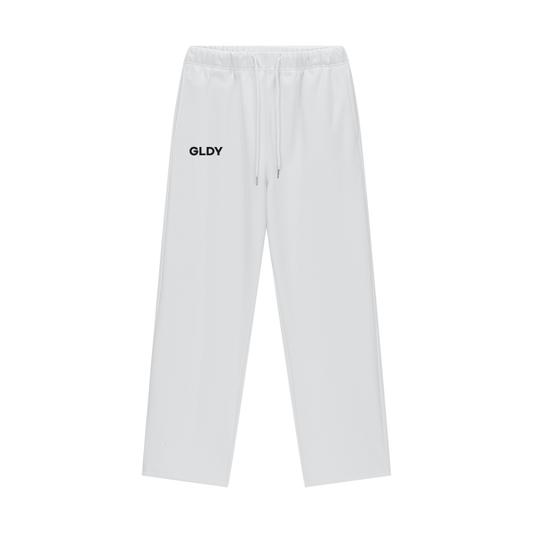 White GLDY Sweatpants