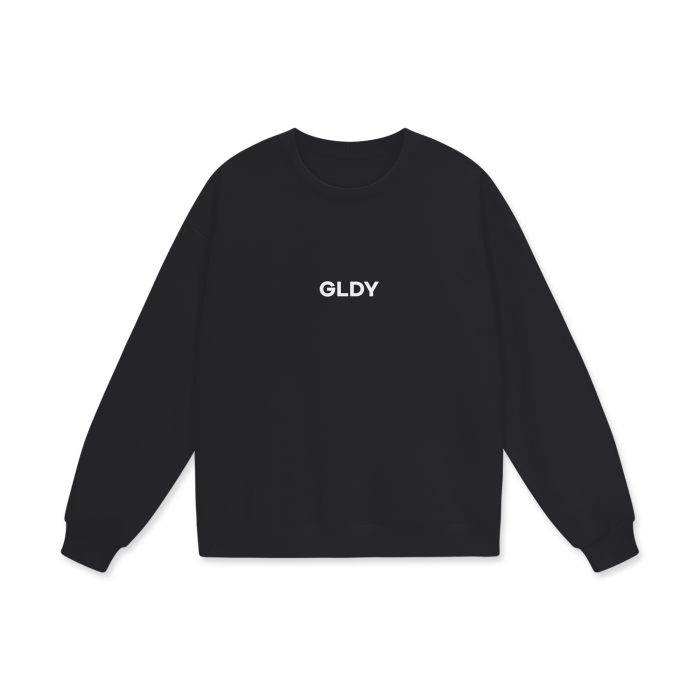 Black GLDY Crew