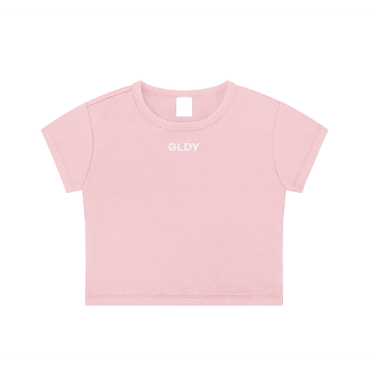 Pink GLDY Crop Top